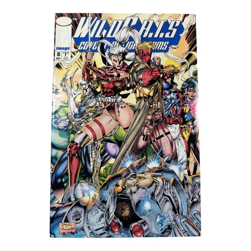 WildC.A.T.S Covert Action Teams #5 Comic Book Wizard Magazine Insert‎